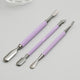 [✈️KOREA] Daiso - 2-way Cuticle Trimmer & Nail Pusher