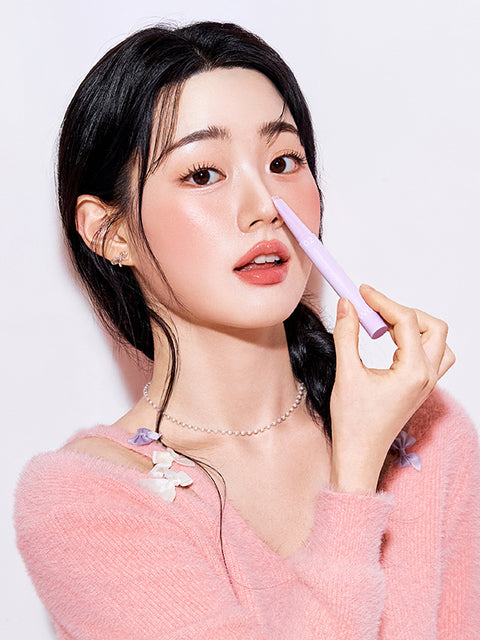 [✈️KOREA] Daiso - Tue Eddit by LUNA Contouring Highlighter Multi Stick (02 Pink Light)