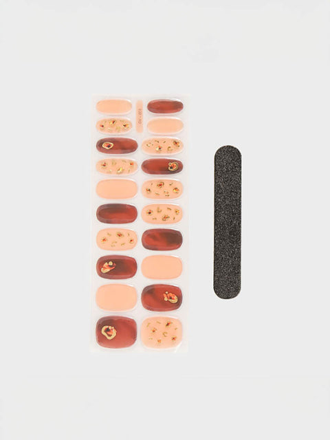 [✈️KOREA] Daiso - Nail Story Volume Gel Nail Strips (Drawing)
