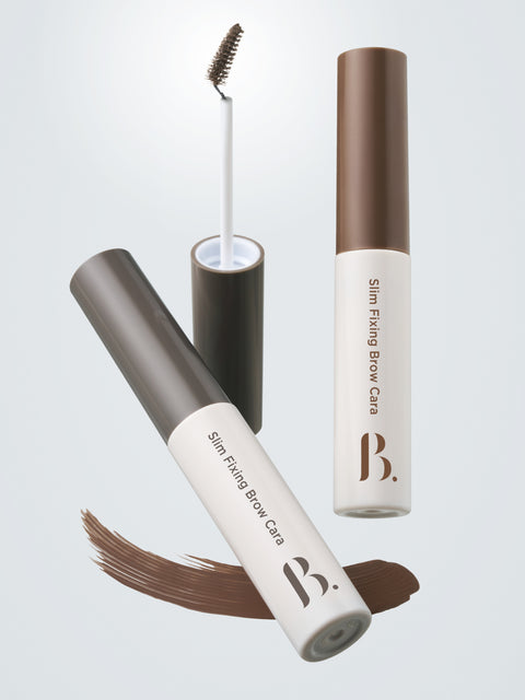 [✈️KOREA] Daiso - [02 Natural Brown] Boncep Slim9 Fixing Brow Cara