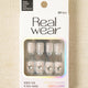 [✈️KOREA] Daiso - Too Cool For School Real Wear Nail Tip Round Square Pristine