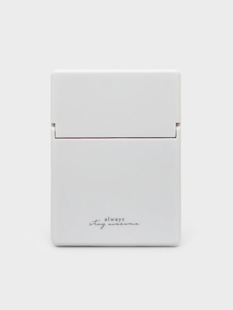 [✈️KOREA] Daiso - Oil Blotting Paper Mirror Case SET 50P