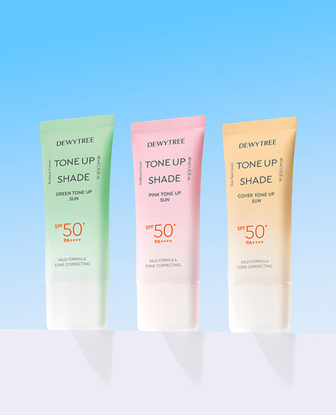 [✈️KOREA] Daiso - Dewy Tree Tone-up Shade Green Tone-up Sun 40ml