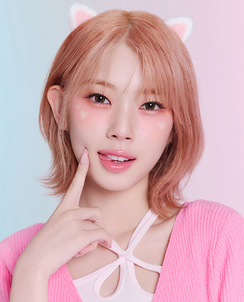 [✈️KOREA] Daiso - [Younis Kotoko PICK] Lovely Cat Mood Change Lip Topper (01 Kitten Blue) (Cocoa Gaga by Forencos)