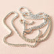 [✈️KOREA] Daiso - White Cubic Nail Chain (50cm)