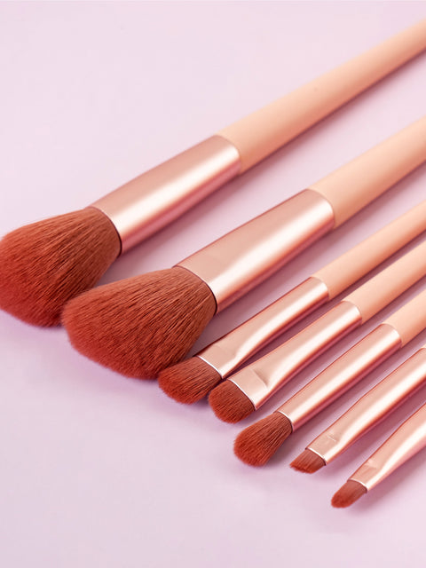 [✈️KOREA] Daiso - Makeup Brush Pouch 7-Piece Set
