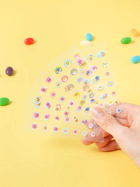 [✈️KOREA] Daiso - Pinkfong Baby Shark Kids Nail Stickers