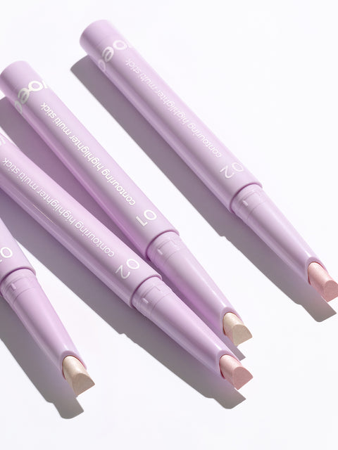 [✈️KOREA] Daiso - [Sunwoo's Pick] 2eedit by LUNA Contouring Highlighter Multi Stick (01 Veillight)