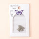 [✈️KOREA] Daiso - Silver Butterfly Nail Parts, 15 pieces