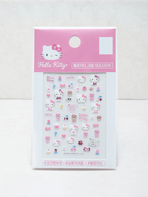 [✈️KOREA] Daiso - Hello Kitty Nail Deco Stickers