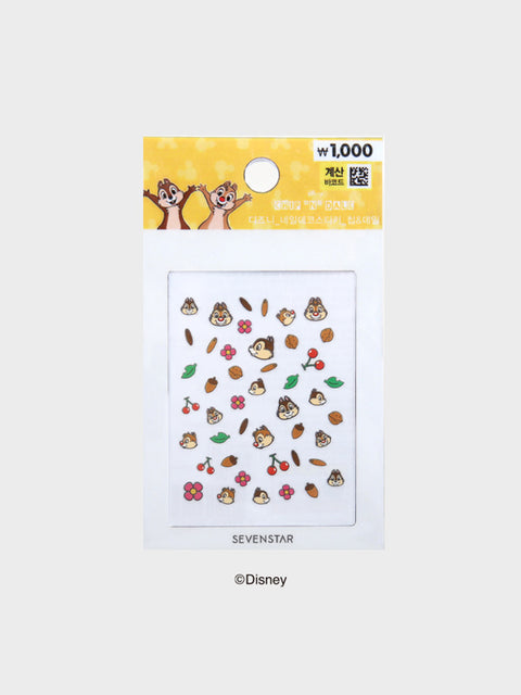 [✈️KOREA] Daiso - Disney Chip 'n' Dale Nail Decoration Stickers