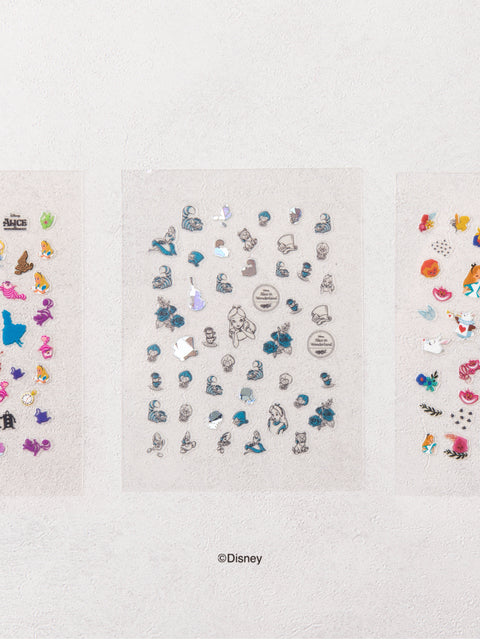 [✈️KOREA] Daiso - Disney Alice Nail Deco Stickers