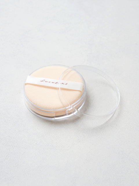 [✈️KOREA] Daiso - NR Round Puff 2pcs with Case