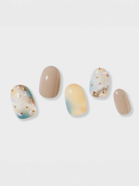 [✈️KOREA] Daiso - Kiss New York Gellup Mimease Gel Nail 24pcs (Julien)