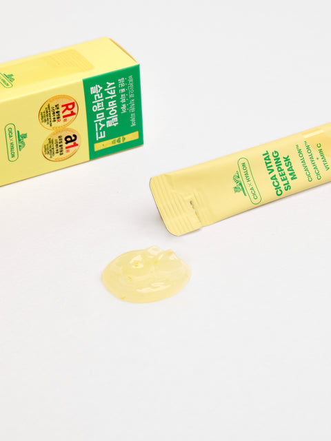 [✈️KOREA] Daiso - VT Cica Vital Sleeping Mask 4 ml 6 pack