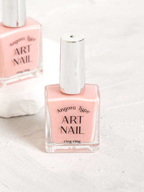 [✈️KOREA] Daiso - Ring Ring Art Nail 13 ml Angora Peach