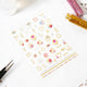 [✈️KOREA] Daiso - Stone Gold & Silver Foil Nail Stickers