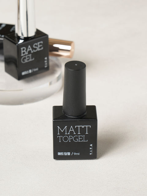 [✈️KOREA] Daiso - Gel Nail Polish 9 ml No-Wipe Matte Top