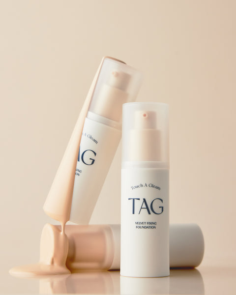 [✈️KOREA] Daiso - Tag Velvet Fixing Foundation 30 ml Natural Beige