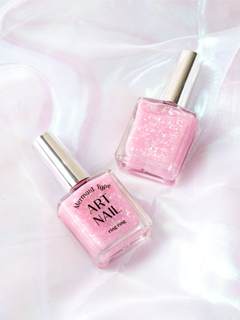 [✈️KOREA] Daiso - Ring Ring Art Nail 13 ml Mermaid Pink