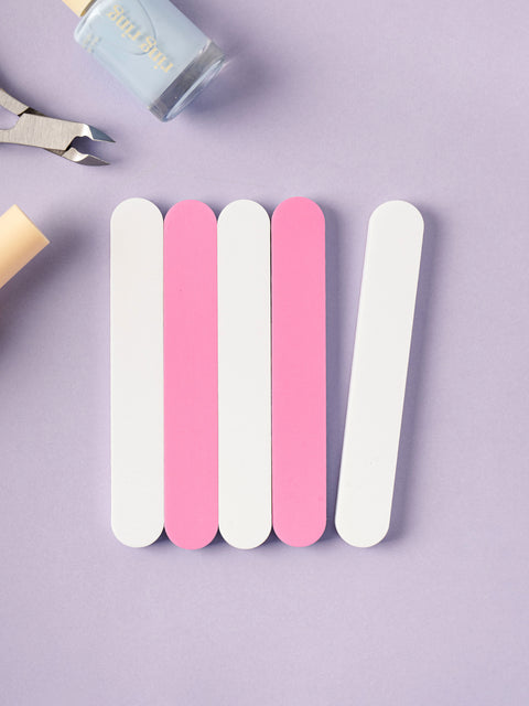 [✈️KOREA] Daiso - Mini Nail Buffer 5pcs