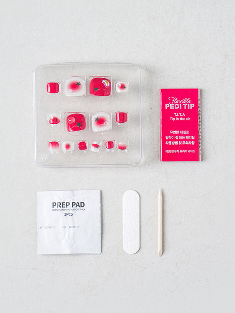 [✈️KOREA] Daiso - 25SS Tita Press Pedi Tips #3