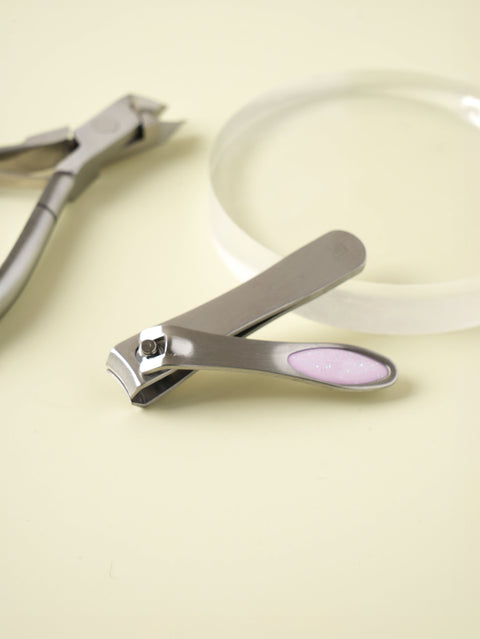 [✈️KOREA] Daiso - One Point Color Stainless Steel Nail Clipper Small