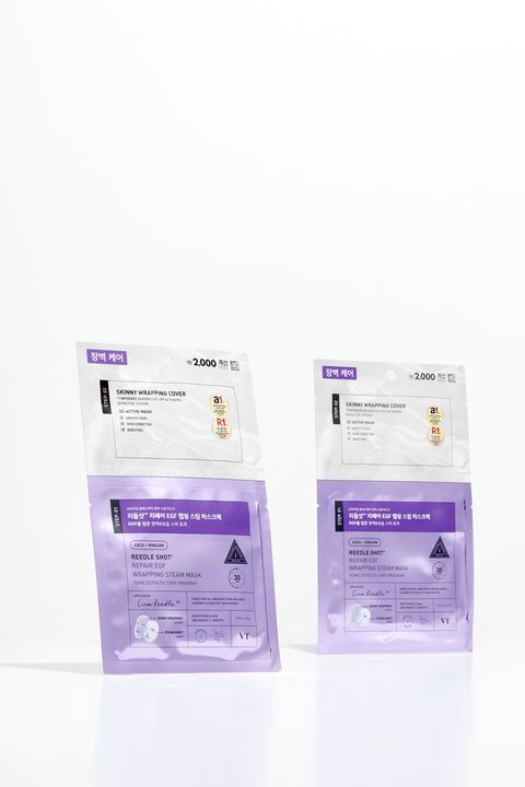 [✈️KOREA] Daiso - VT Reedle Shot Repair EGF Wrapping Steam Mask Pack 22 g