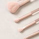 [✈️KOREA] Daiso - Mesh Pouch & Makeup Brush 4-Piece Set