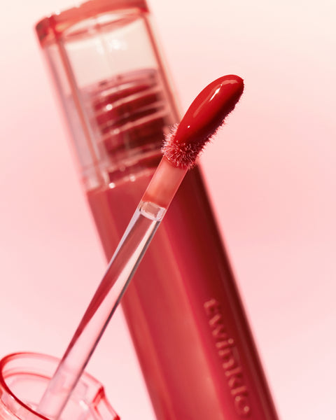[✈️KOREA] Daiso - Twinkle Pop Tanggle Color Gloss (03 Grapefruit Bebe) by CLIO