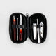 [✈️KOREA] Daiso - Artificial Leather Case Nail Care Set