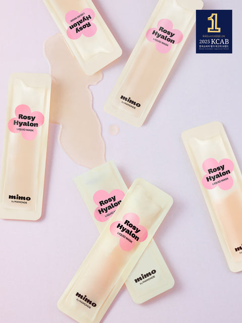 [✈️KOREA] Daiso - Mimo by Mamonde Rosy-Hyalon Liquid Mask 2 ml 6 pieces (Amorepacific)
