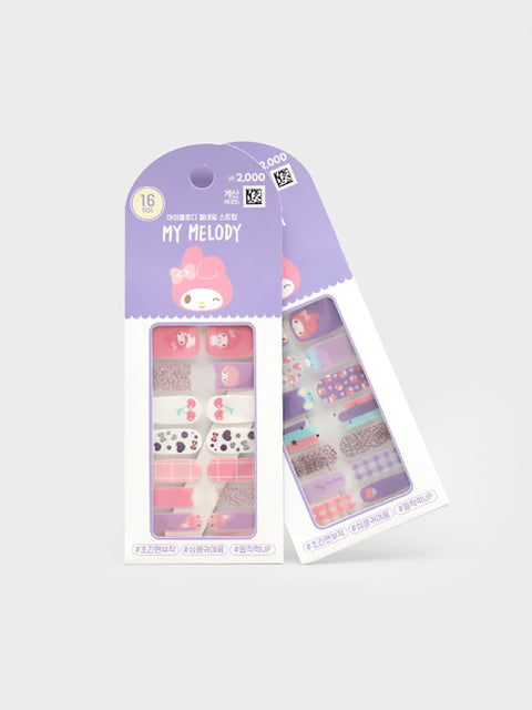 [✈️KOREA] Daiso - My Melody Gel Nail Strips 16pcs